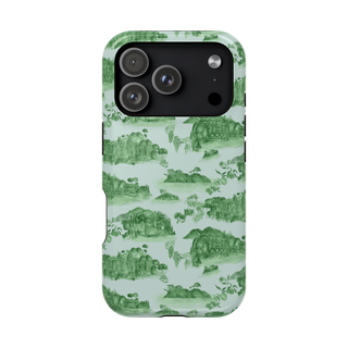 Como Toile iPhone Case in Garden